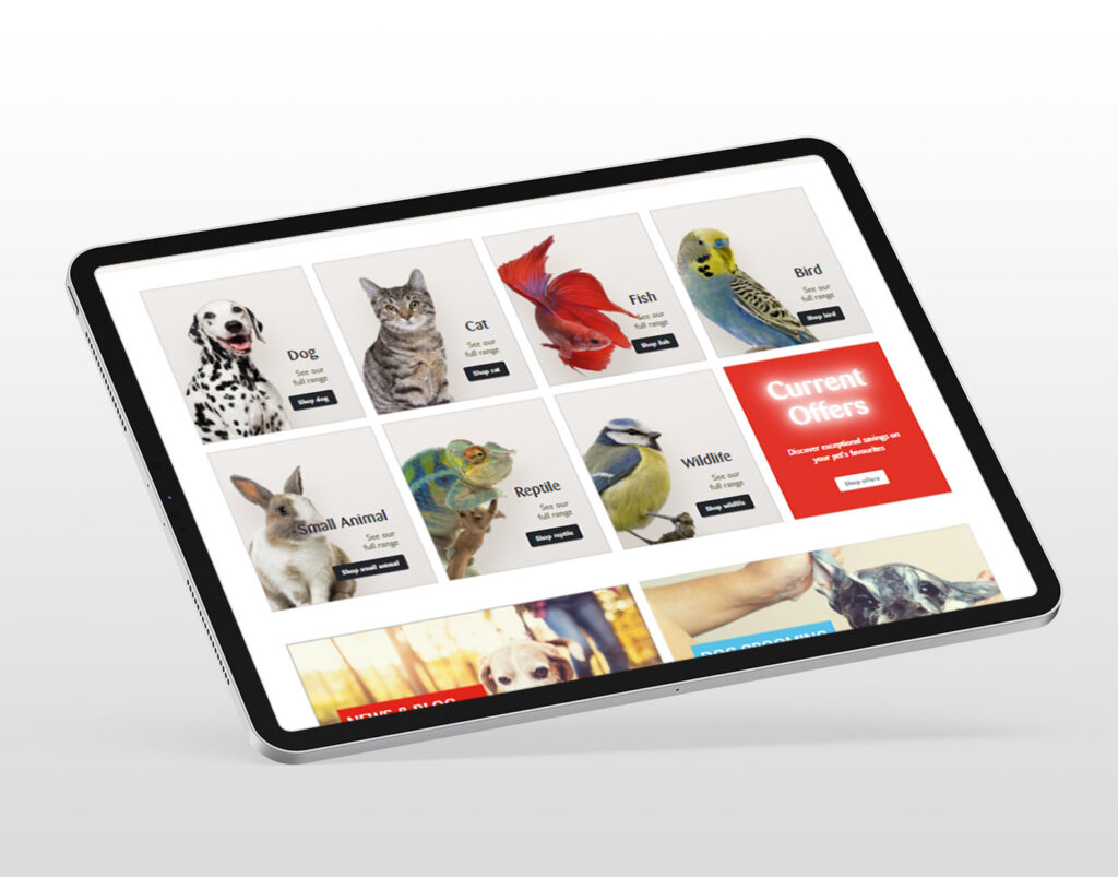 Petmania ecommerce