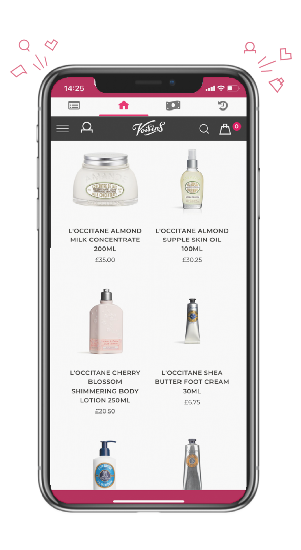 Voisins Customer Loyalty App